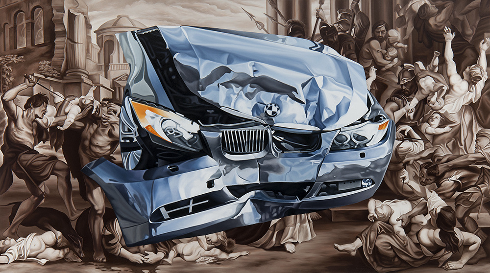 CONTINGENCY MANAGEMENT,  2015 Oil on canvas  36” x 64”    View Larger